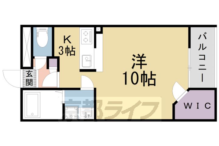 レオネクスト京都204の間取り