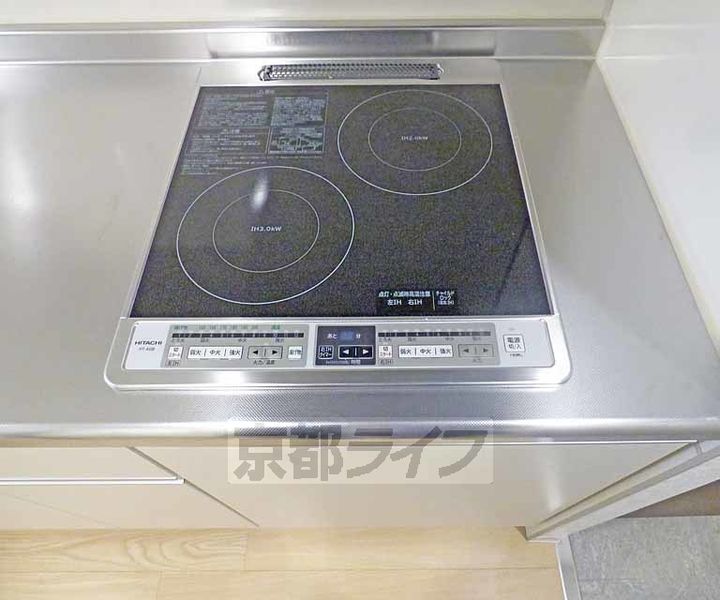 京都府京都市上京区下清蔵口町の賃貸マンションのキッチン