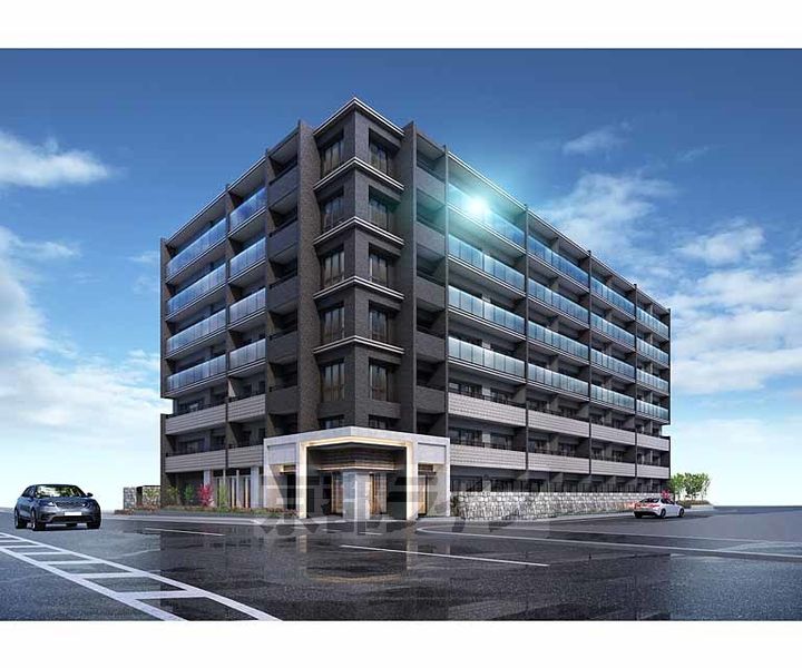 京都府京都市南区吉祥院中島町の賃貸マンションの外観