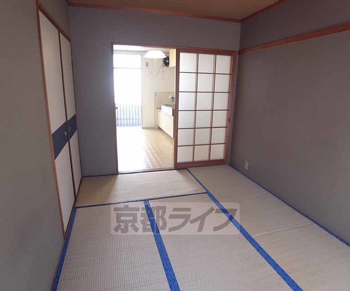 若竹ハイツ207の居間