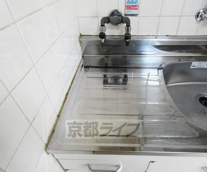 京都府京都市左京区田中上古川町の賃貸マンションのキッチン