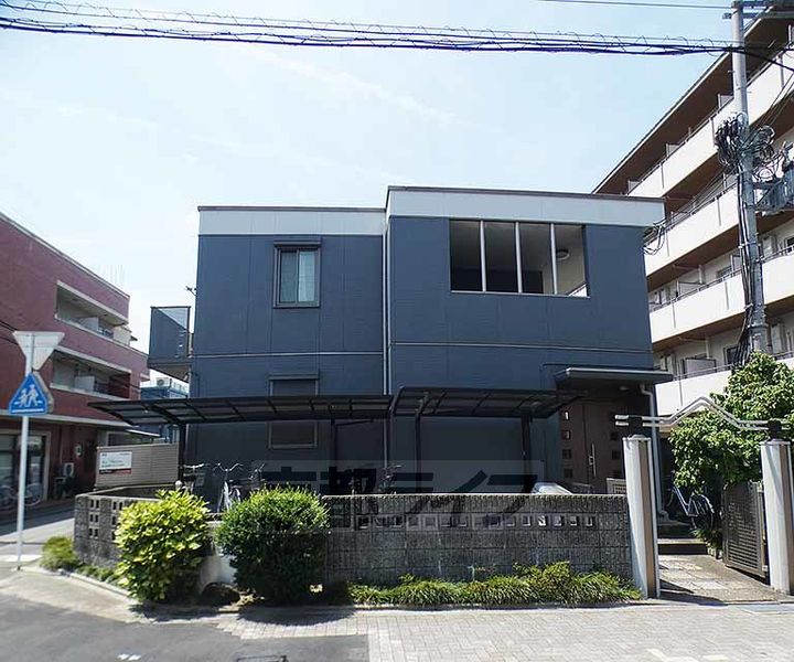 京都府京都市左京区田中高原町の賃貸アパートの外観