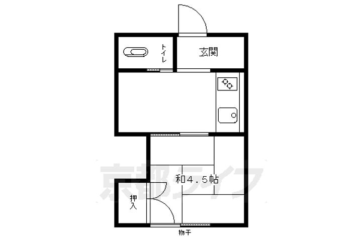 清風荘の間取り
