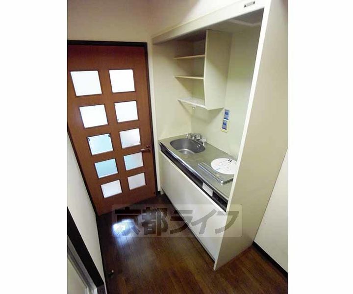 京都府京都市左京区修学院千万田町の賃貸マンションのキッチン