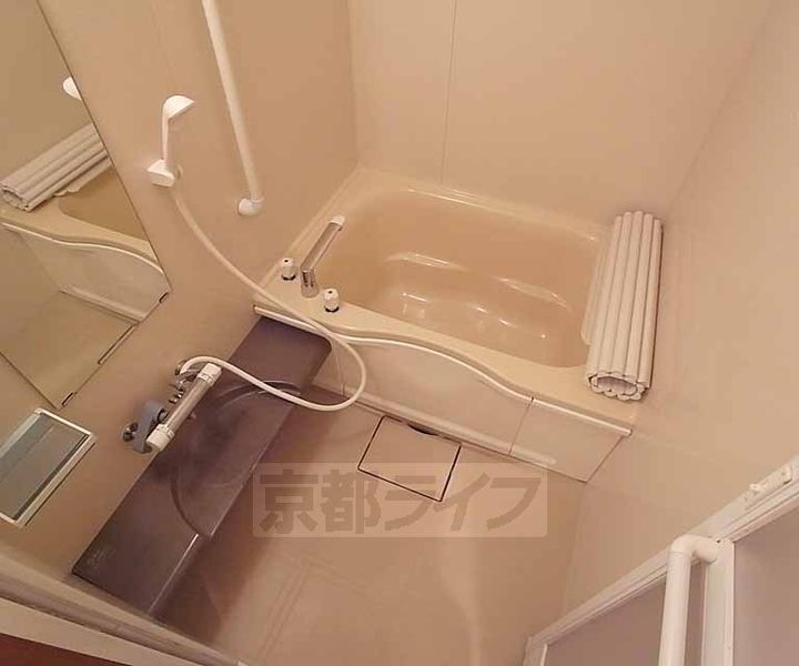 京都府京都市左京区山端川端町の賃貸マンションの風呂