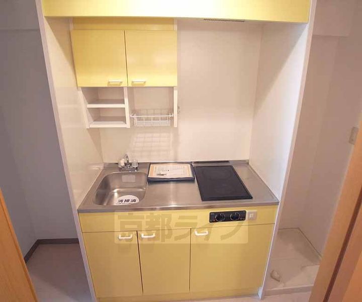 京都府京都市左京区高野清水町の賃貸マンションのキッチン