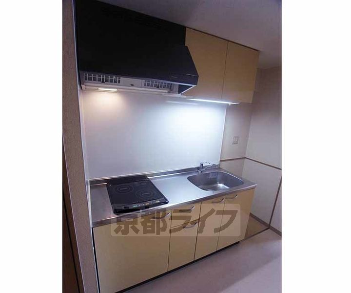 京都府京都市中京区壬生賀陽御所町の賃貸マンションのキッチン