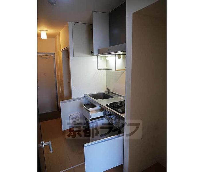 京都府京都市西京区川島野田町の賃貸アパートのキッチン
