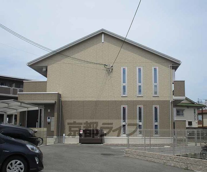 京都府京都市西京区樫原久保町の賃貸アパートの外観
