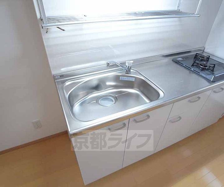 京都府京都市左京区岩倉中町の賃貸マンションのキッチン
