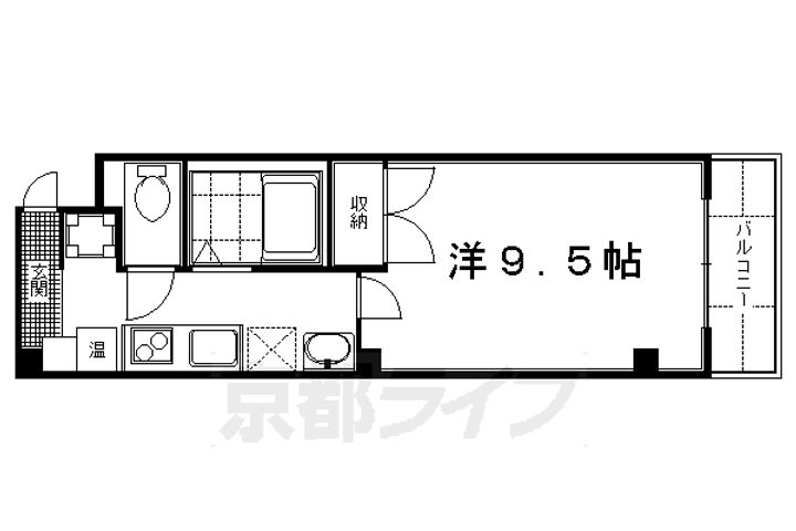 メゾン・ド・ビオラの間取り