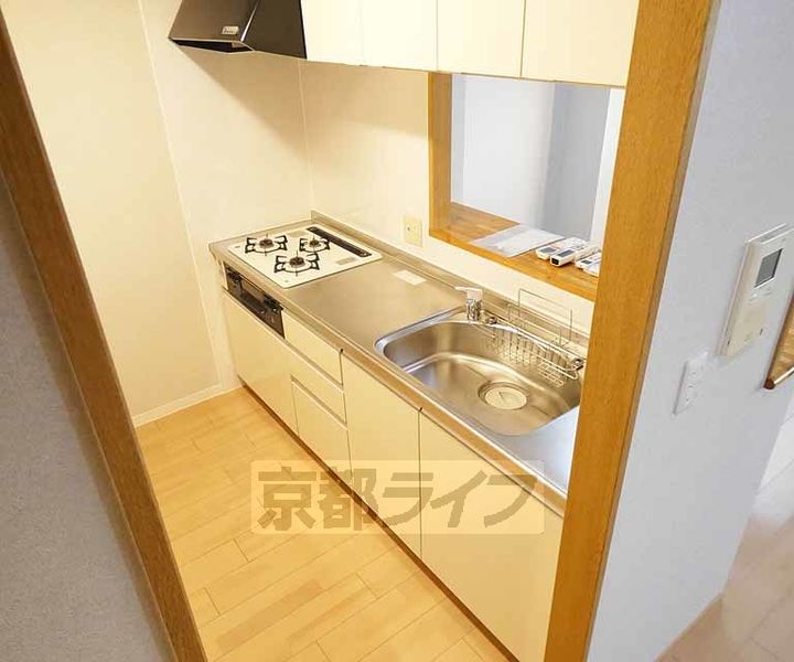 京都府京都市伏見区京町3丁目の賃貸マンションのキッチン