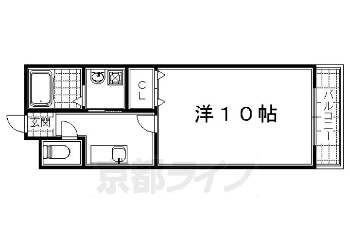 ブランドールO&Kの間取り