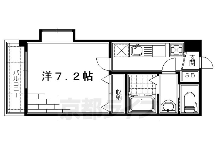 メゾン・ナイスリー3Cの間取り