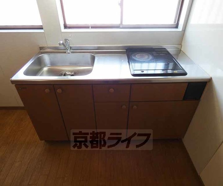 京都府京都市伏見区深草スゝハキ町(一戸建)の賃貸物件のキッチン