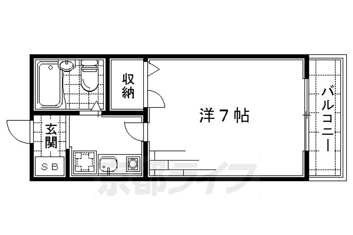 ランブラス清仁館の間取り