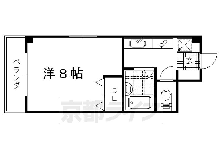 ラヴィアンローズの間取り