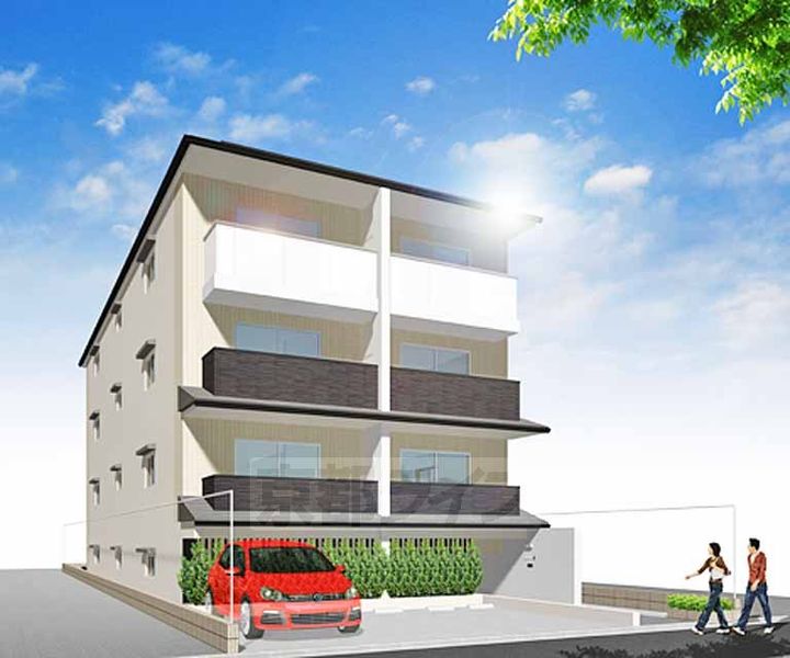 京都府京都市上京区大宮通下長者町下る清元町の賃貸マンションの外観