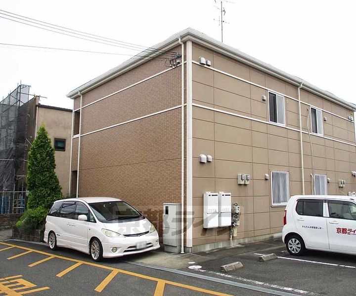 京都府城陽市寺田の賃貸アパートの外観