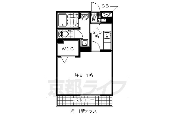 セジュール・モンドの間取り