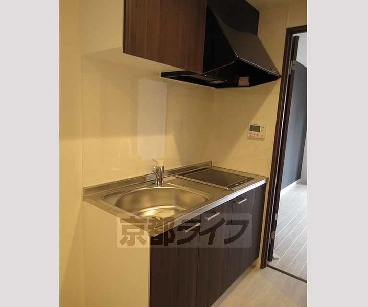京都府城陽市平川の賃貸マンションのキッチン