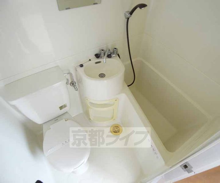 京都府京都市西京区桂野里町の賃貸マンションの風呂