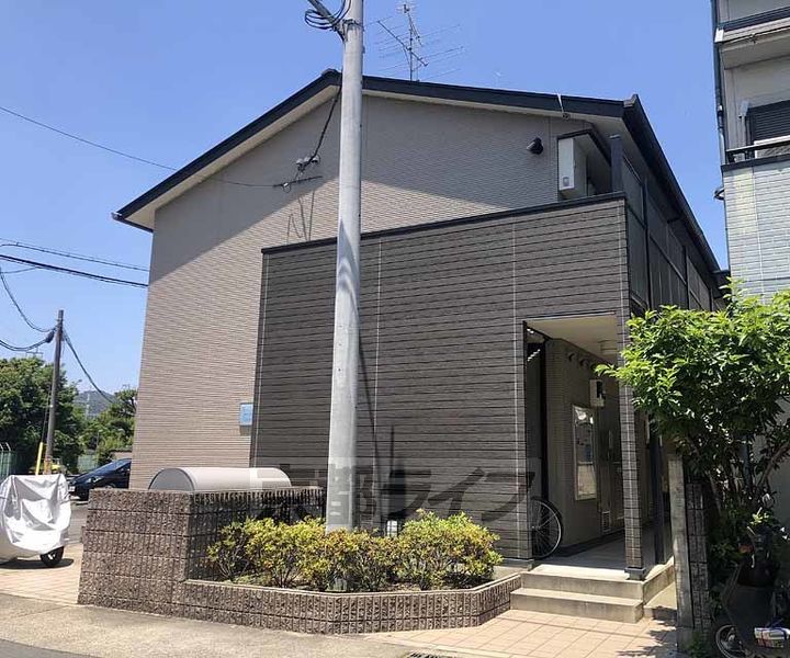 京都府京都市西京区桂上豆田町の賃貸アパートの外観