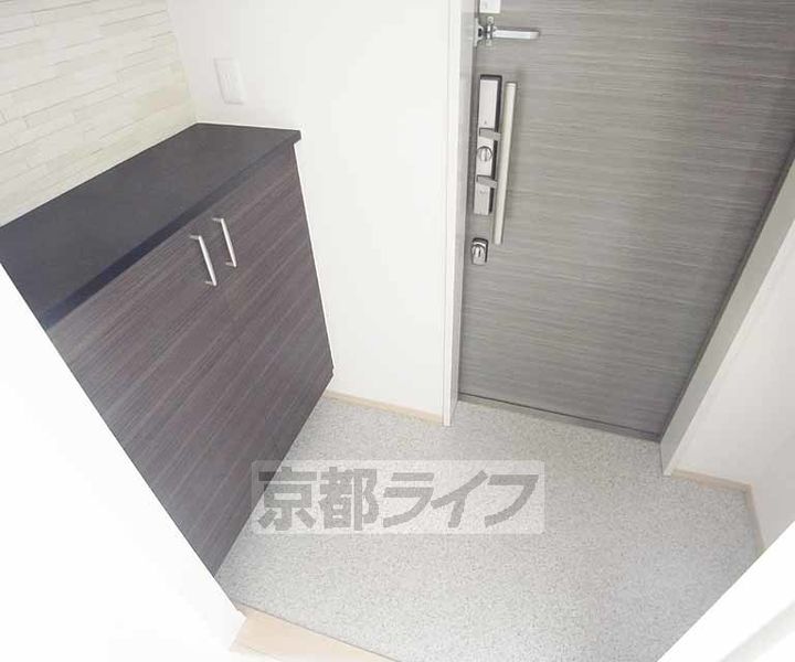 シャーメゾン太秦桂ヶ原の玄関