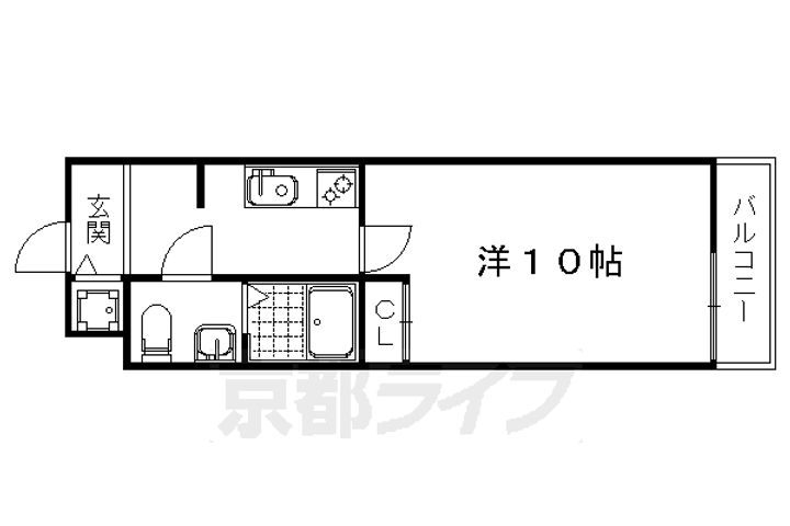 アイーズ荘の間取り