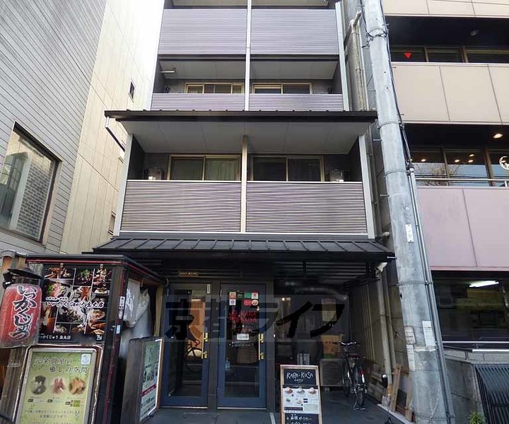 京都府京都市下京区神明町の賃貸マンションの外観