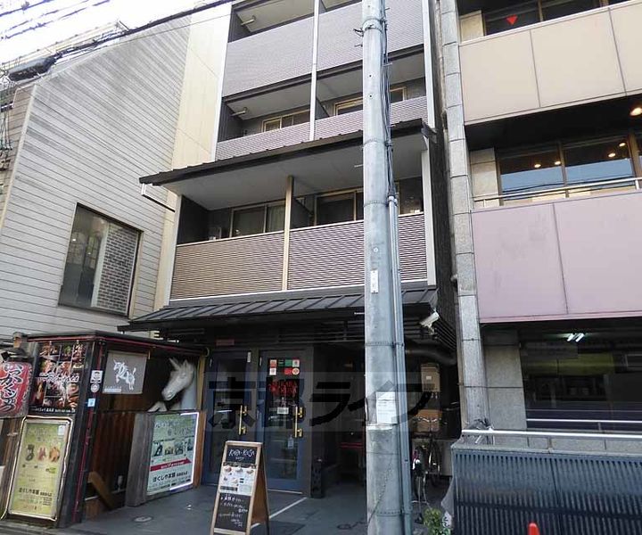 京都府京都市下京区神明町の賃貸マンションの外観