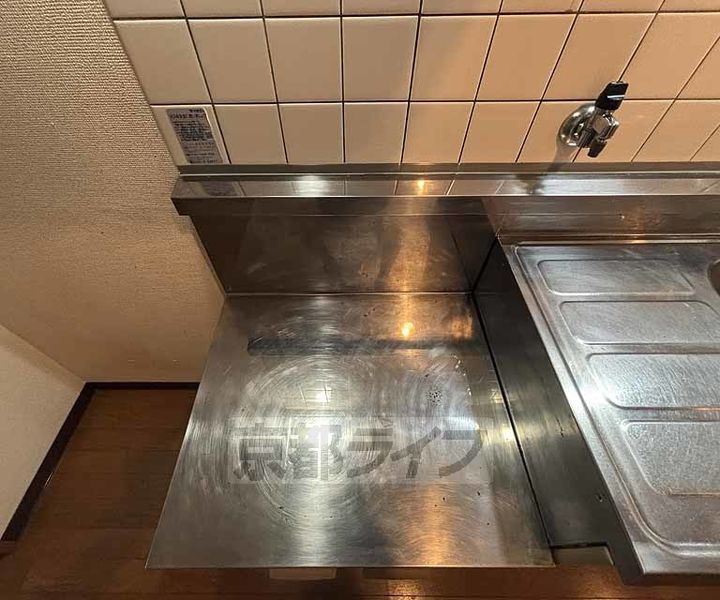 京都府京都市中京区車屋町通竹屋町上る砂金町の賃貸マンションのキッチン