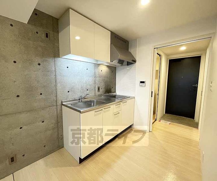 京都府京都市下京区西七条赤社町の賃貸マンションのキッチン