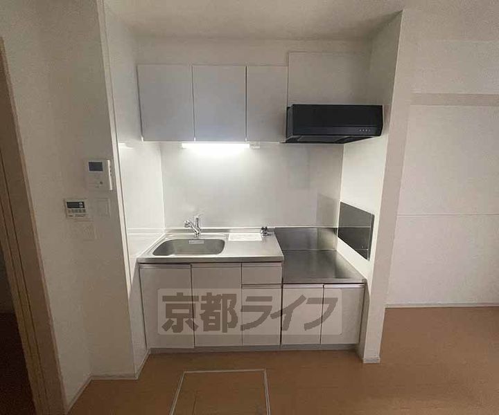 京都府京都市下京区黒門通木津屋橋上る徹宝町の賃貸アパートのキッチン