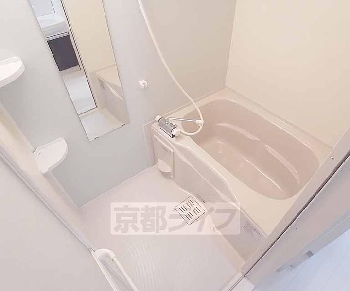 京都府京都市左京区田中上玄京町の賃貸マンションの風呂