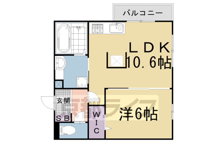 メゾン・ソネット二条新町の間取り