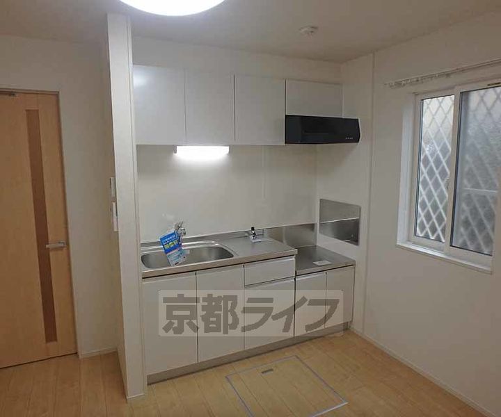 京都府宇治市広野町の賃貸アパートのキッチン