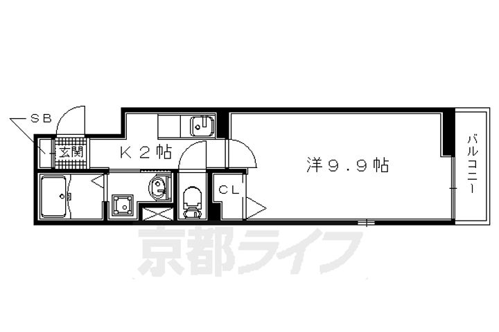 アルバ セレーノⅡの間取り
