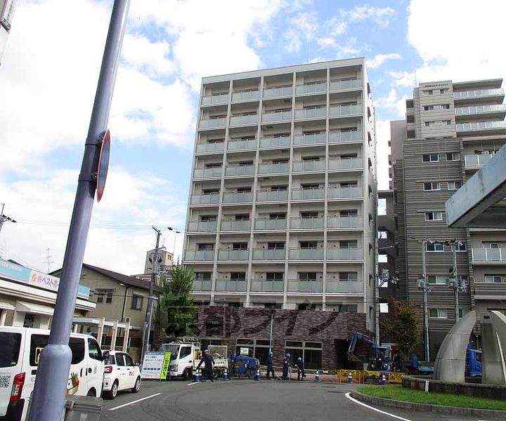 京都府城陽市寺田の賃貸マンションの外観