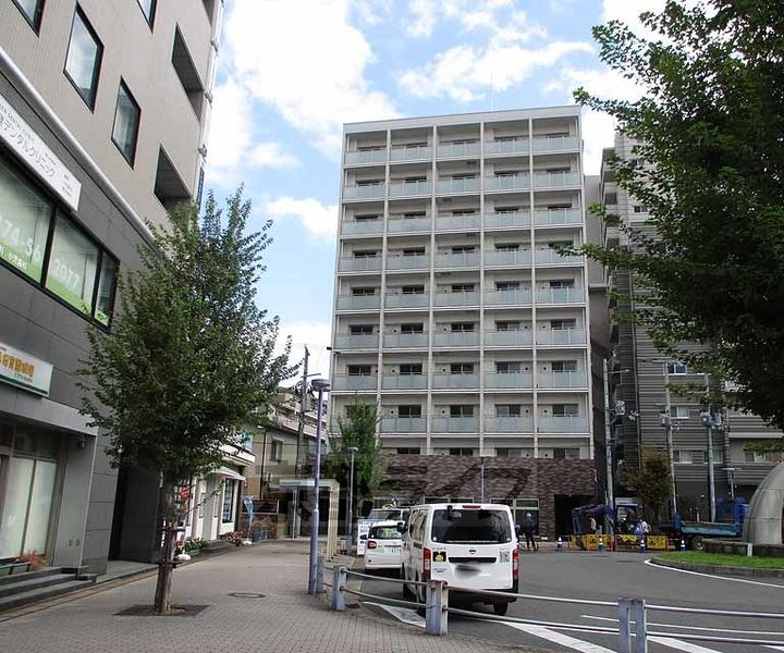 京都府城陽市寺田の賃貸マンションの外観
