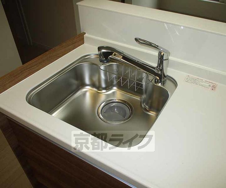 京都府宇治市開町の賃貸アパートのキッチン