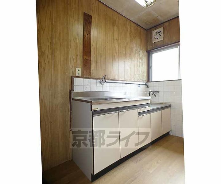 京都府京都市左京区修学院中林町(一戸建)の賃貸物件のキッチン