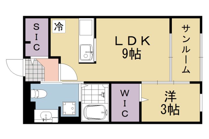 メゾン・ラピュータの間取り