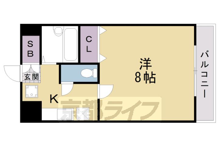 エスパシオ澤田202の間取り