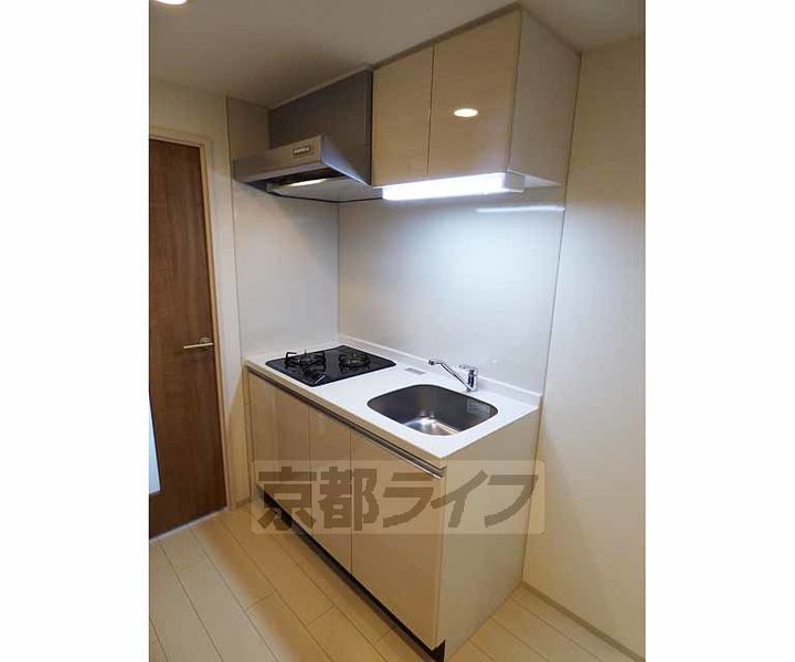 京都府京都市上京区横大宮町の賃貸マンションのキッチン