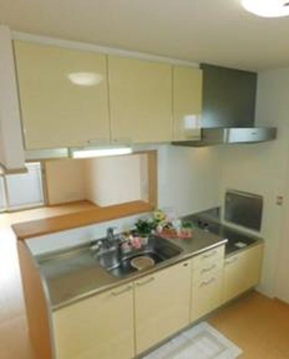 カーサ城北 C棟202のキッチン