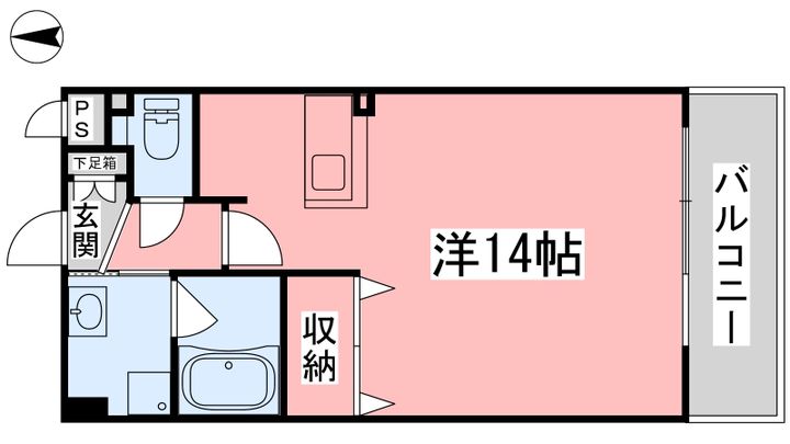 松山ウエスティン903の間取り