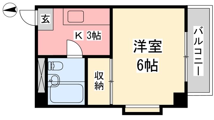 門田ビルの間取り