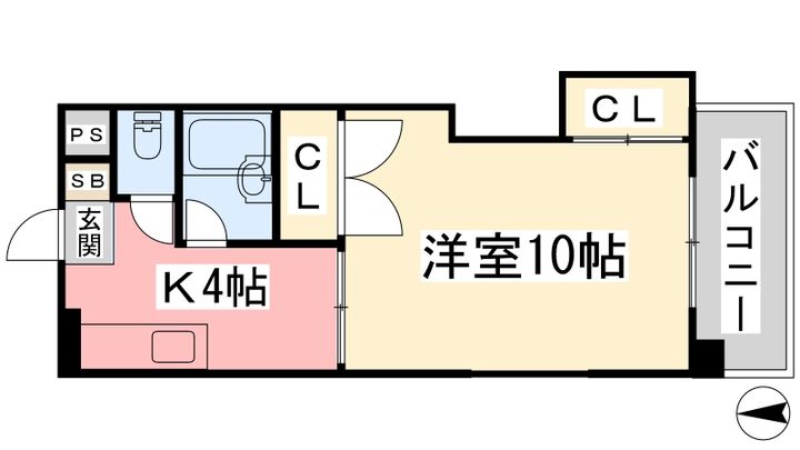 エンゼルコート21408の間取り