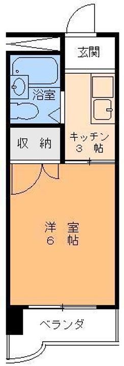 富士コーポラスの間取り